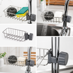 Kitchen sink sponge holder
