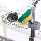 Kitchen sink sponge holder