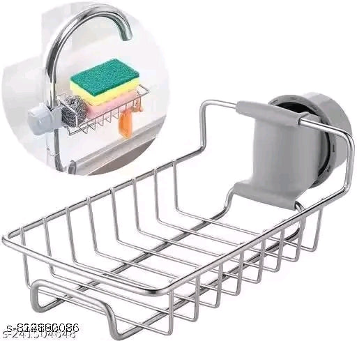 Kitchen sink sponge holder